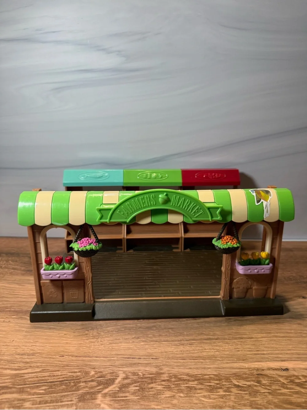 Li'l Woodzeez Hoppin' Farmers Market Playset Replacement Market Stand